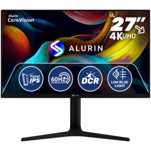 Monitor Alurin CoreVision 27" IPS 4K Freesync Altura regulable